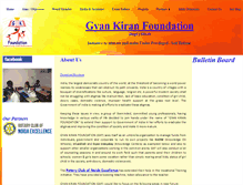 Tablet Screenshot of gyankiran.com
